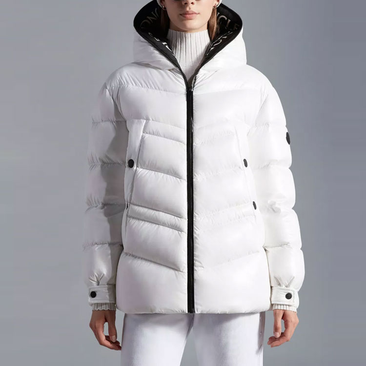 (Women) Moncler Clai FW22  Mid-Length Down Jacket White H20931A0002268950032 圖 4