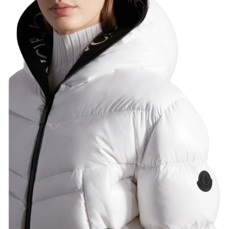 (Women) Moncler Clai FW22  Mid-Length Down Jacket White H20931A0002268950032 圖 6