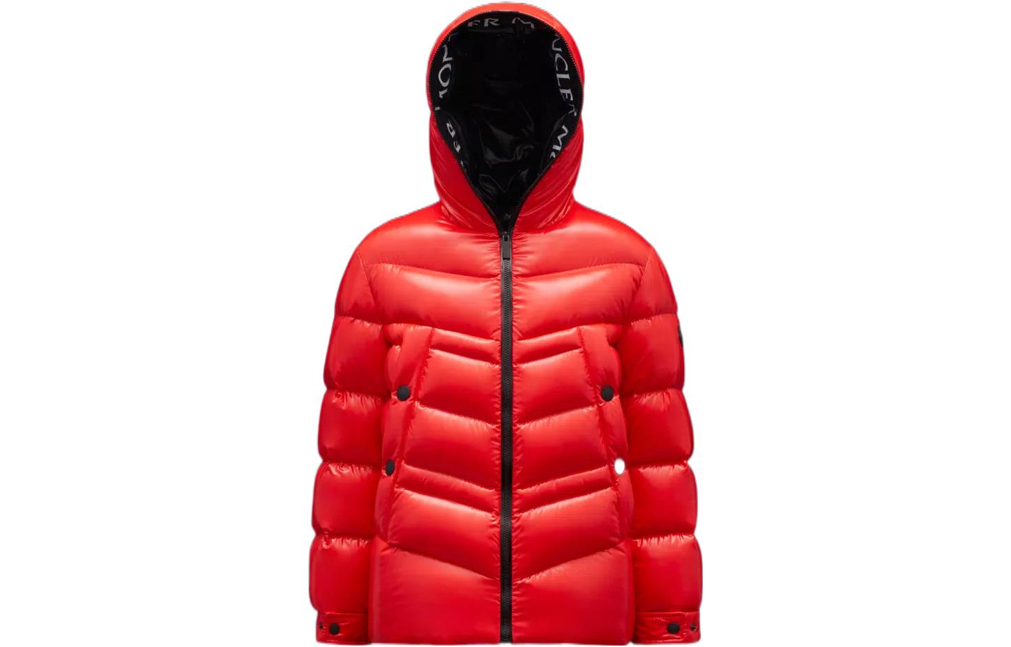 (Women) Moncler Clai Series FW22  Mid-Length Red Down Jacket H20931A0002268950422 圖 2