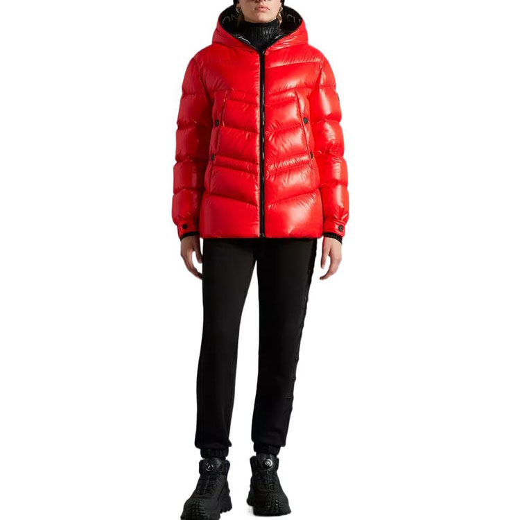 (Women) Moncler Clai Series FW22  Mid-Length Red Down Jacket H20931A0002268950422 圖 3