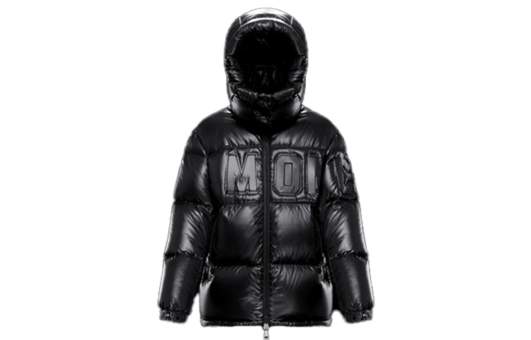 (Women) Moncler Classic Glossy Nylon Down Jacket Black 0931A52E4068991999 圖 2
