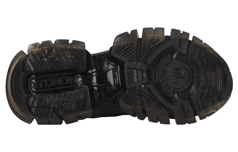 (W) Moncler Classic Low Top 'Black Leather' 圖 4