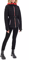 Shop (W) Moncler 拼色連帽羽絨外套 1A511405399D994