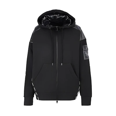 (Women) Moncler Colorblock Zip-Up Hoodie Jacket 8G00030-809KX-999