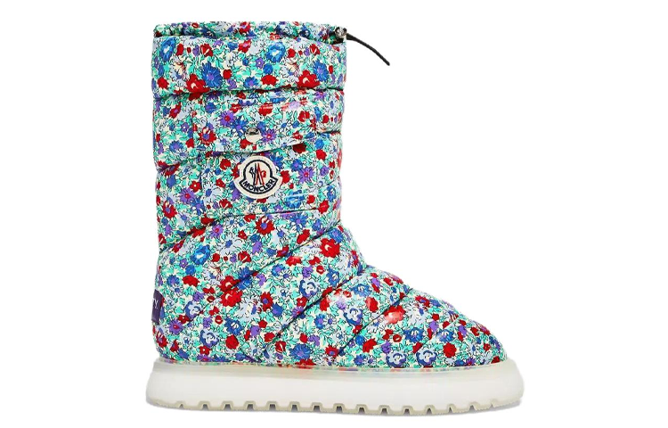 Order (W) モンクレール快適ハイカットスノーブーツ (ブルー) J10964H00010M3670F27