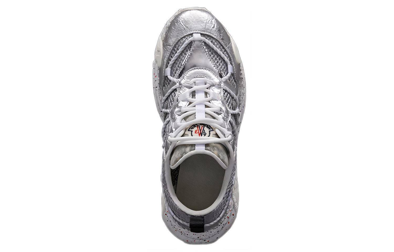 (W) Moncler Compassor Low 'Silver' 圖 3