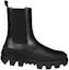Shop (W) Moncler Coralyne 黑色短靴 4F71400-02SWP-999