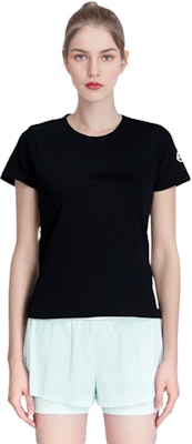 (Women) Moncler Crew Neck SS21 Short Sleeve T-Shirt Women - Black. 8C73200V8058999 Lookbook (Women) Moncler Crew Neck SS21 Short Sleeve T-Shirt Women - Black. 8C73200V8058999