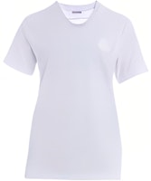 (Women) Moncler Crewneck Logo Patch Solid Color Short Sleeve T-Shirt. 8C75900V8161033 (Women) Moncler Crewneck Logo Patch Solid Color Short Sleeve T-Shirt. 8C75900V8161033