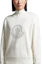Shop (W) Moncler Crystal Rhinestone Crewneck Sweatshirt Wanita - Putih I20938G00053899TR033