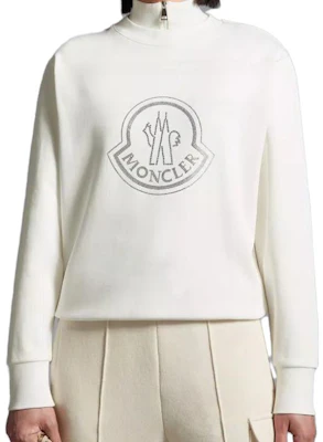 (W) Moncler Crystal Rhinestone Crewneck Sweatshirt Wanita - Putih I20938G00053899TR033 Purchase (W) Moncler Crystal Rhinestone Crewneck Sweatshirt Wanita - Putih I20938G00053899TR033