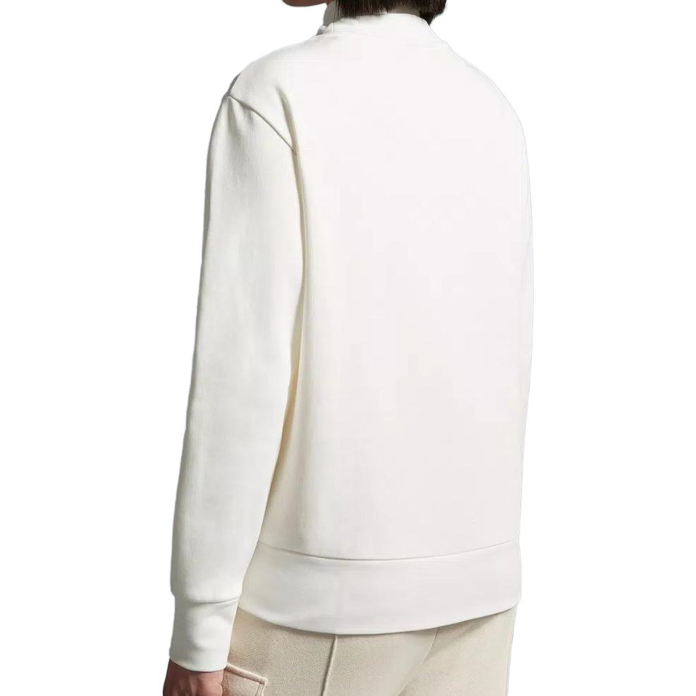Sizing (W) Moncler Crystal Rhinestone Crewneck Sweatshirt Wanita - Putih I20938G00053899TR033