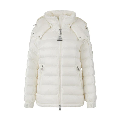 (Women) Moncler Dalles Hooded Down Jacket with Logo Patch - Solid Color. K10931A00076595ZZ034