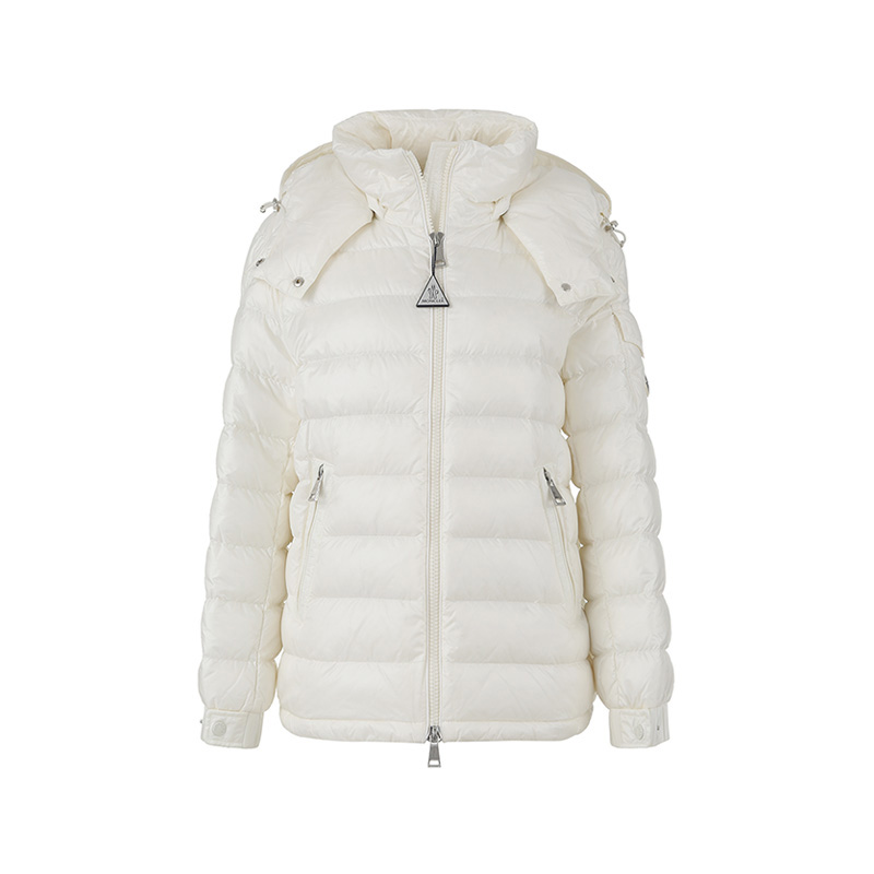 (Women) Moncler Dalles  Hooded Down Jacket with Logo Patch - Solid Color. K10931A00076595ZZ034 圖 2