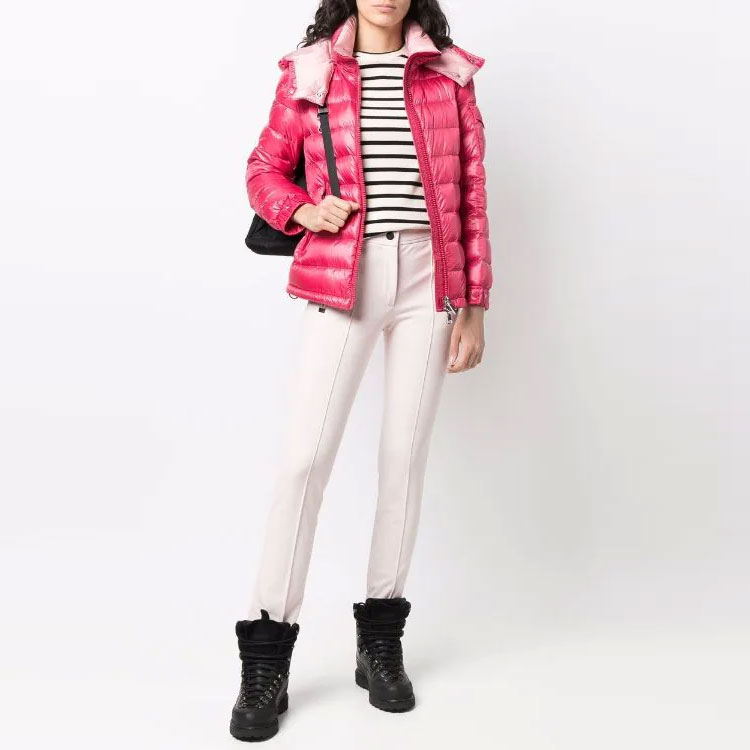 (Women) Moncler Dalles  Red Down Jacket with Hood and Zipper. H10931A00004539AQ542 圖 3