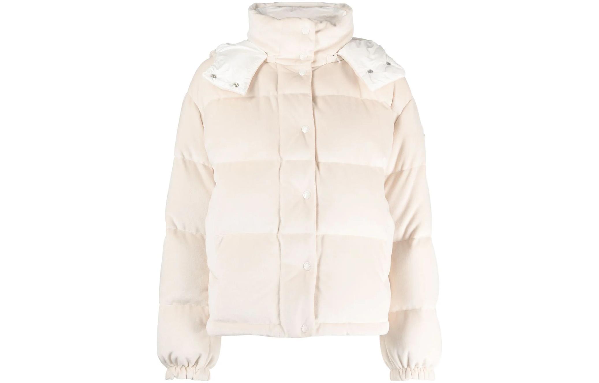(Women) Moncler Daos  White Puffer Jacket with Stand Collar and Long Sleeves. I20931A00064596WP21I 圖 2