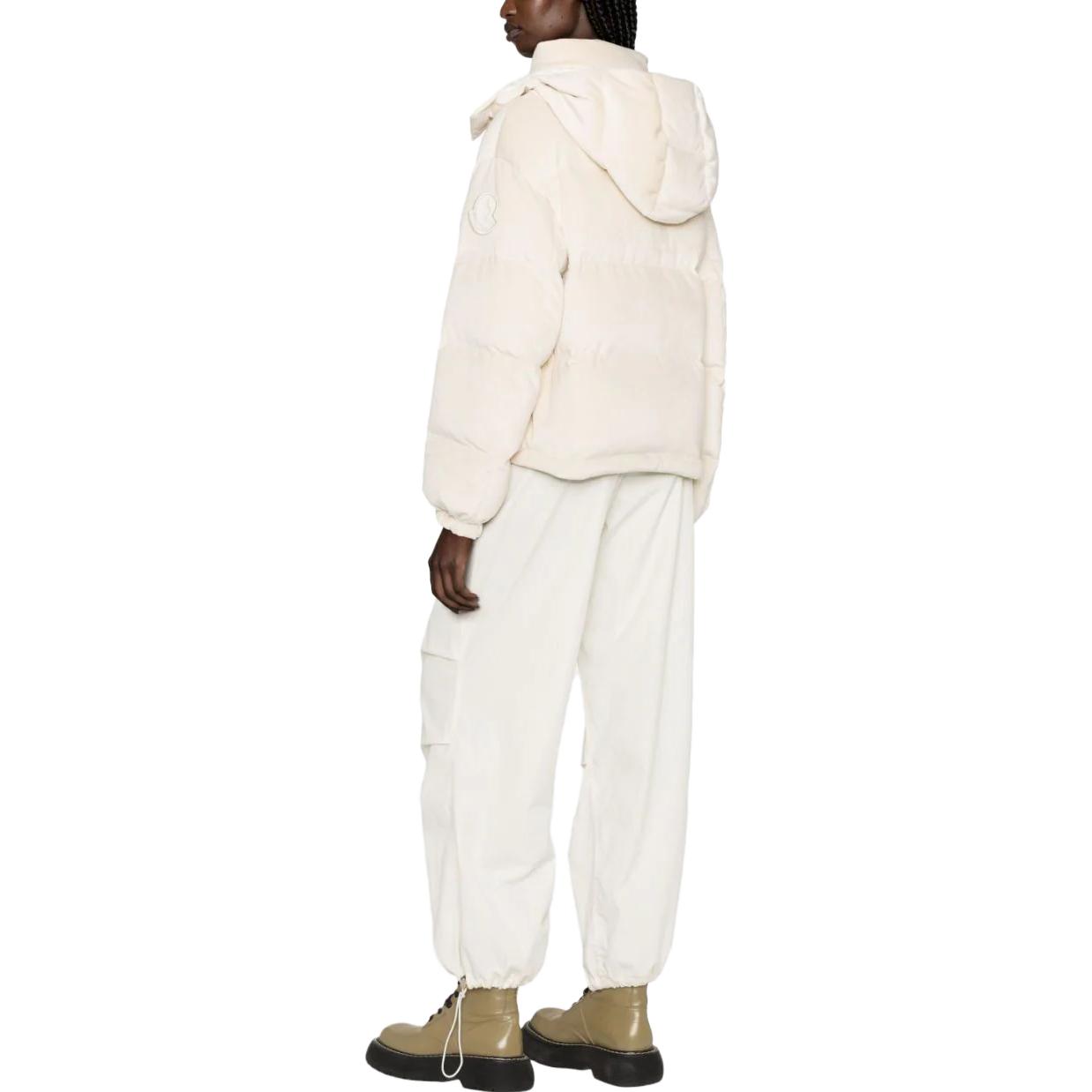 (Women) Moncler Daos  White Puffer Jacket with Stand Collar and Long Sleeves. I20931A00064596WP21I 圖 5