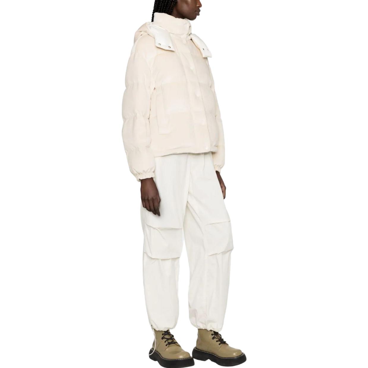 (Women) Moncler Daos  White Puffer Jacket with Stand Collar and Long Sleeves. I20931A00064596WP21I 圖 6