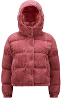 (Women) Moncler Daos FW24 Short Loose Down Jacket with Detachable Hood - Dark Pink J20931A0014089AOK56G (Women) Moncler Daos FW24 Short Loose Down Jacket with Detachable Hood - Dark Pink J20931A0014089AOK56G