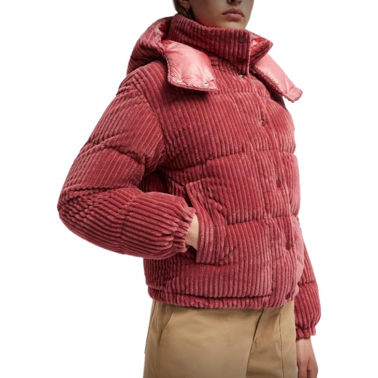 Purchase (W) Moncler Daos FW24 短版寬鬆羽絨外套可拆帽 - 深粉紅 J20931A0014089AOK56G