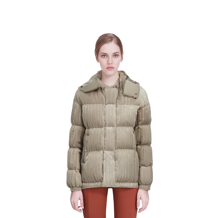 (Women) Moncler Daos Ivory White Down Jacket with Detachable Hood. G20931A00104595HG034 圖 3
