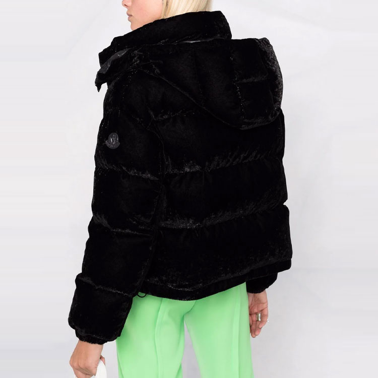 Details for (W) Moncler Daos Puffer Jacket Hitam Kot Musim Sejuk Down G20931A0010454ANY999