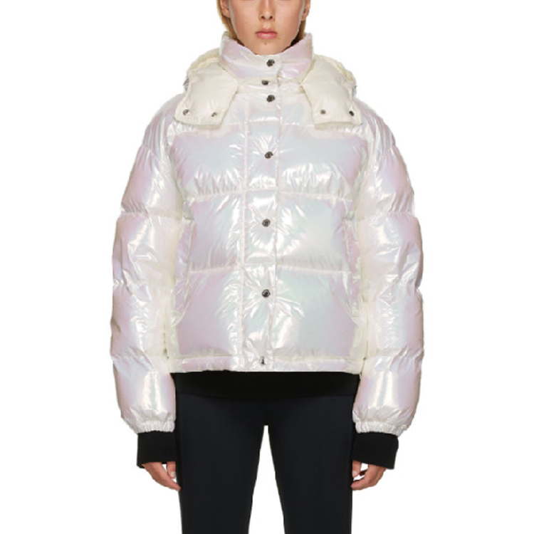 (Women) Moncler Daos Ski-Season Quilted Down Jacket Short Bright White F20931A5710054APA070 圖 3