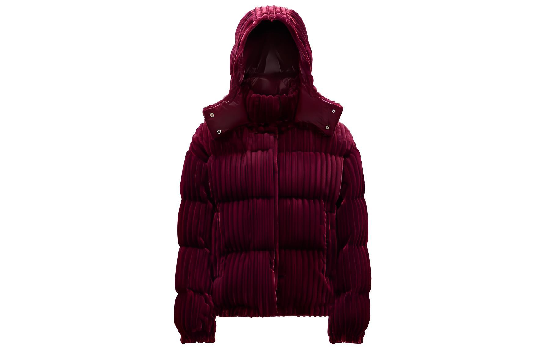 (Women) Moncler Detachable Down Jacket Red Color G20931A00104595HG465