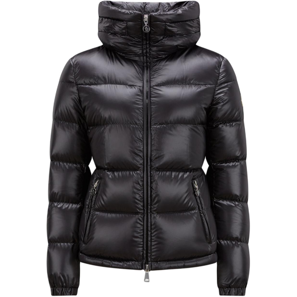 Buy (Women) Moncler Douro FW24  Slim Fit Lightweight Down Jacket with Hidden Hood - Black J20931A00069595ZZ999