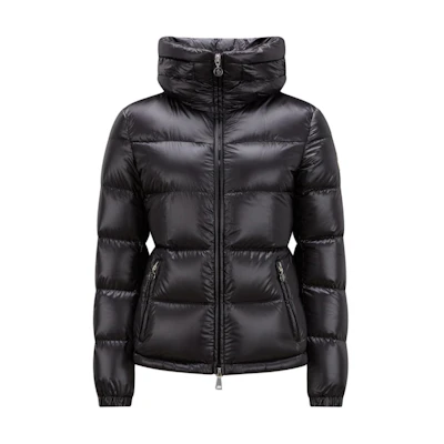 (Women) Moncler Douro FW24 Slim Fit Lightweight Down Jacket with Hidden Hood - Black J20931A00069595ZZ999