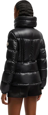 (Women) Moncler Douro FW24 Slim Fit Lightweight Down Jacket with Hidden Hood - Black J20931A00069595ZZ999 Shop (Women) Moncler Douro FW24 Slim Fit Lightweight Down Jacket with Hidden Hood - Black J20931A00069595ZZ999