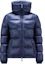 Buy (W) Moncler Douro 純色高領拉鍊外套 藍色 I20931A00043595ZZ754
