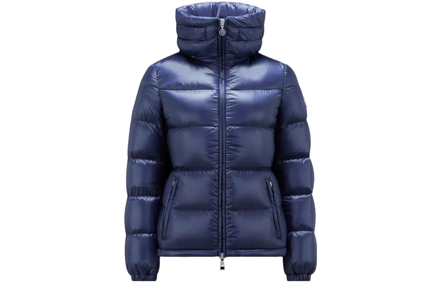 Order (W) Moncler Douro 純色高領拉鍊外套 藍色 I20931A00043595ZZ754