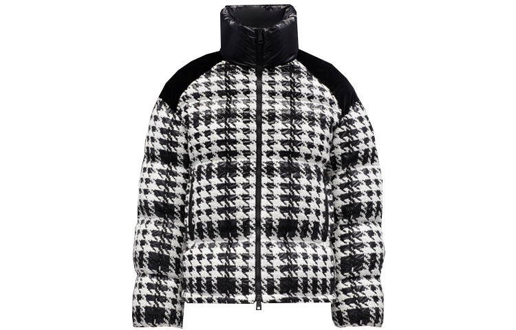 Order (W) モンクレール ダウンジャケット ブラック - シグネチャー刺繍デザイン. G20931A00018595GY990