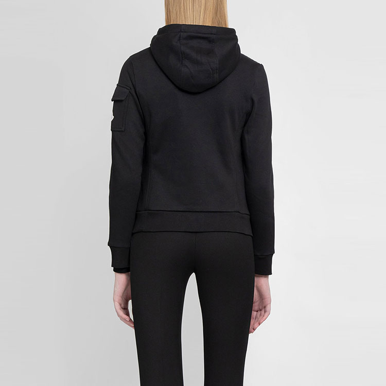 (Women) Moncler Down Jacket with Logo Drawstring Hood - Black. 8G00028809DH999 圖 5