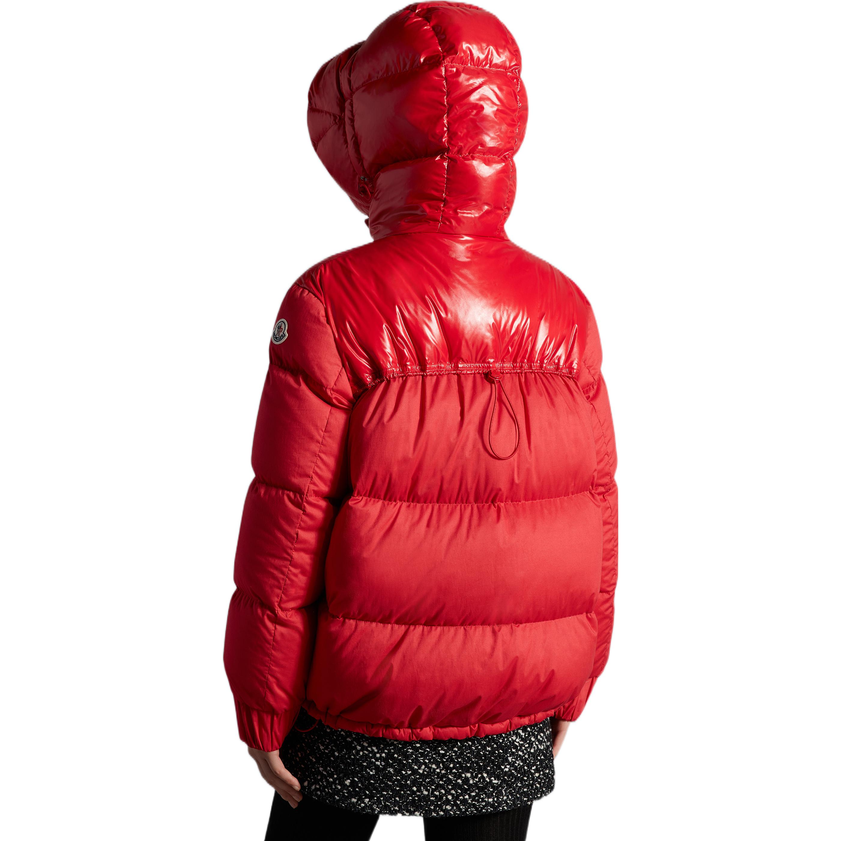 (Women) Moncler Etiva FW22  Red Zip-Up Long Sleeve Down Jacket. H20931A00081595A2455 圖 5