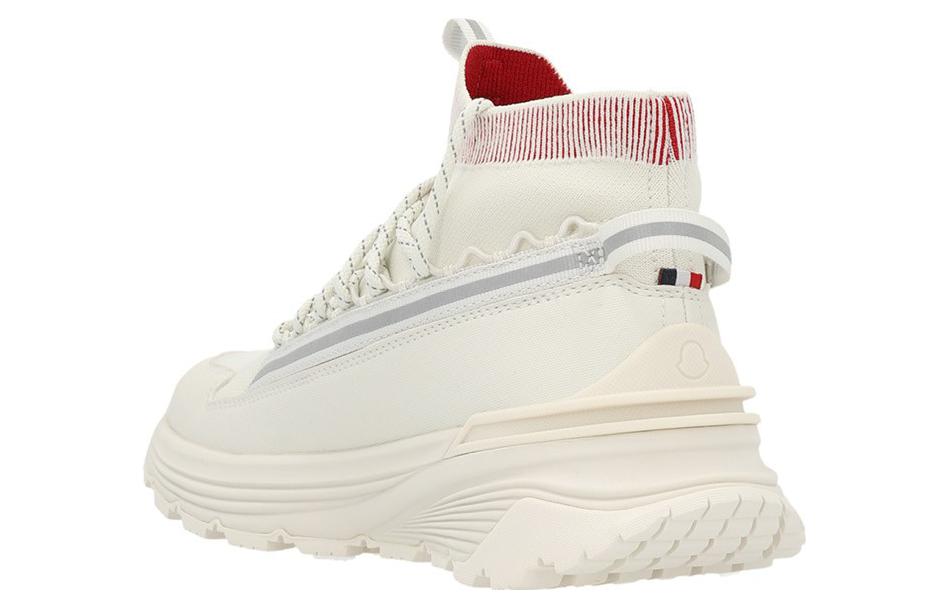 (W) Moncler Fabric Lace-Up Sneaker 'White' 圖 4
