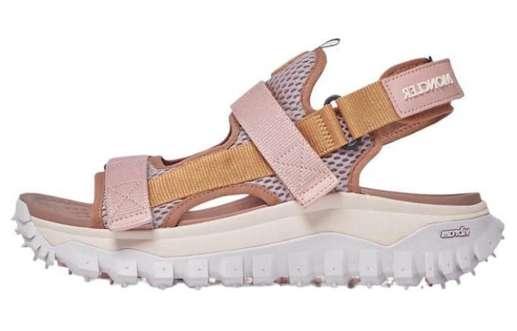(W) Moncler Trailgrip Vela Water-Repellent Sandal Brown 'Pink'
