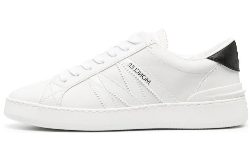 (W) Moncler Fashion Low-Top 'White Round Toe'