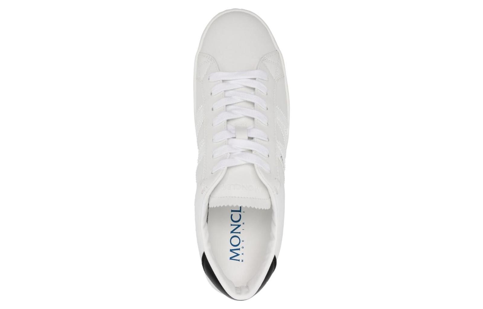 (W) Moncler Fashion Low-Top 'White Round Toe' 圖 4