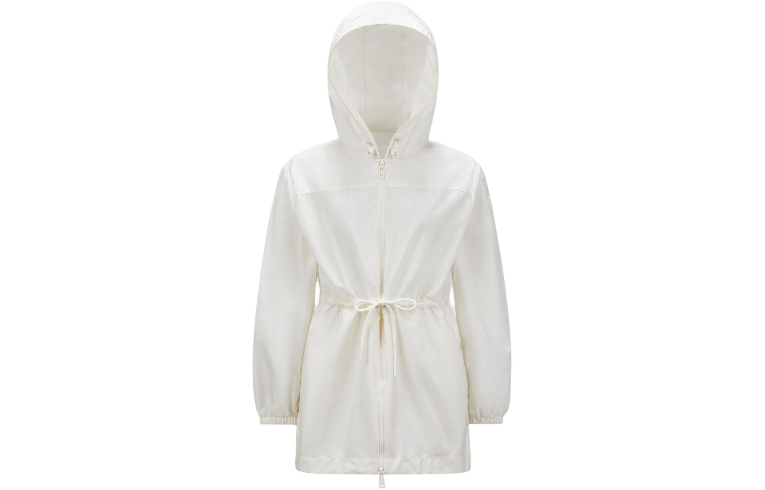 (Women) Moncler Filira White Drawstring Hooded Zip Long Sleeve Jacket J10931A00125539ZD041 圖 2