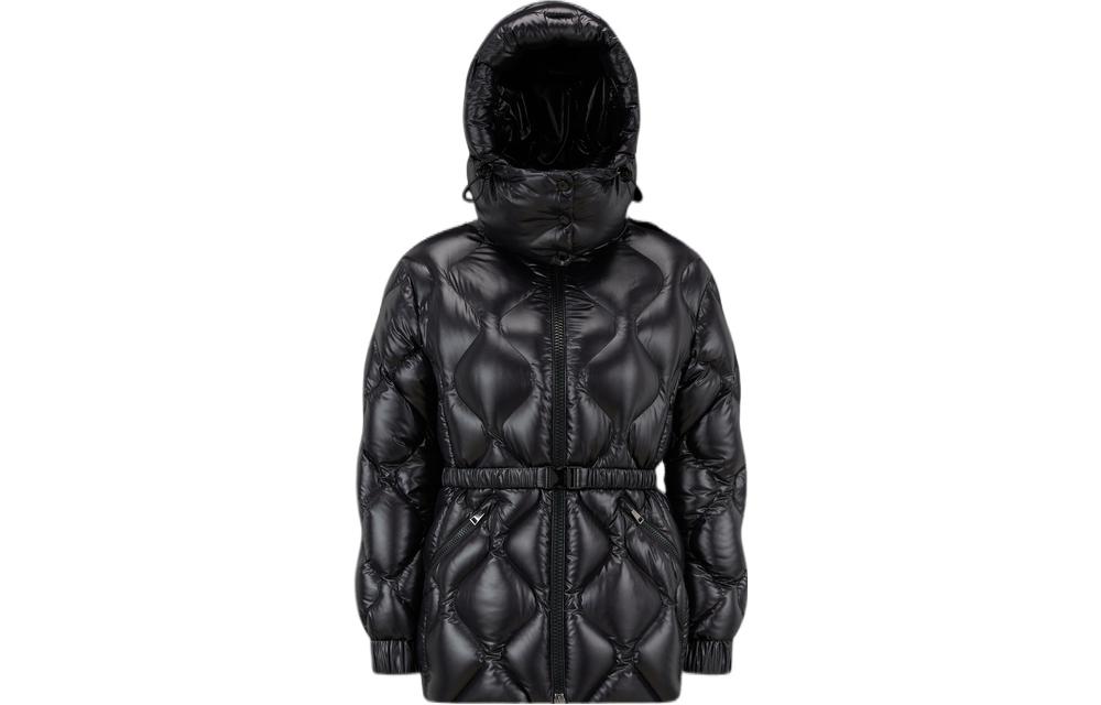 (Women) Moncler Fioget  Black Loose Fit Hooded Down Jacket H20931A0010968950999 圖 2