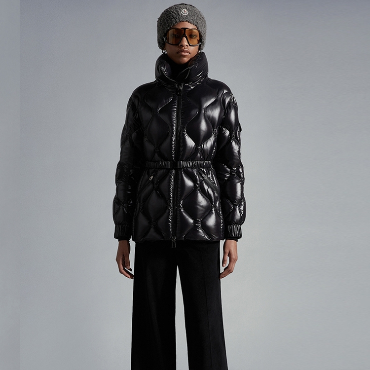 (Women) Moncler Fioget  Black Loose Fit Hooded Down Jacket H20931A0010968950999 圖 4