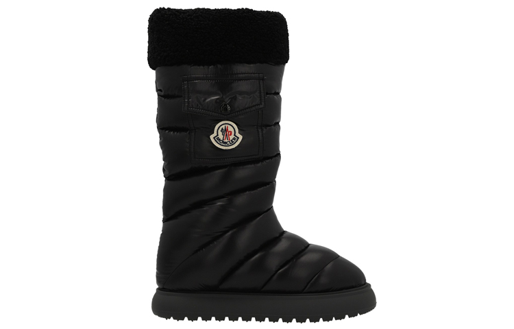 (W) Moncler Flare Laque 'Black Nylon Mid-Cut' 圖 2