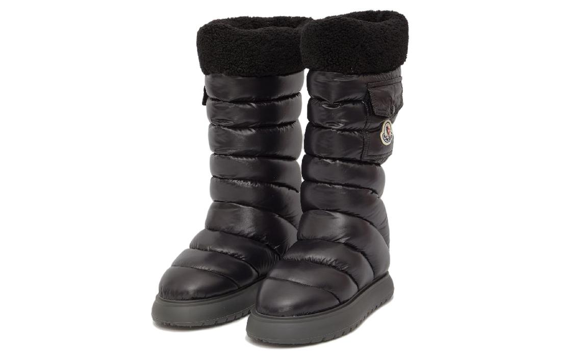 (W) Moncler Flare Laque 'Black Nylon Mid-Cut' 圖 3