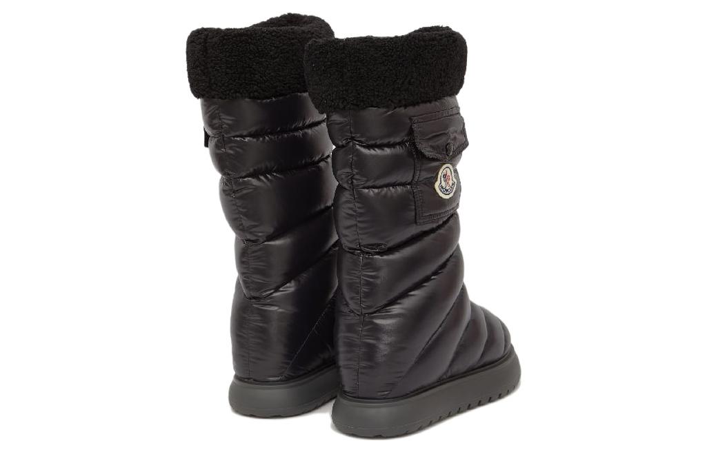 (W) Moncler Flare Laque 'Black Nylon Mid-Cut' 圖 4