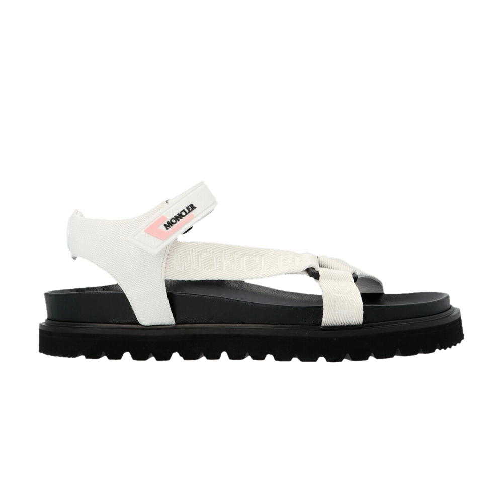(W) Moncler Flavia Sandal 'White Black'