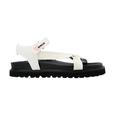 (W) Moncler Flavia Sandal 'White Black'