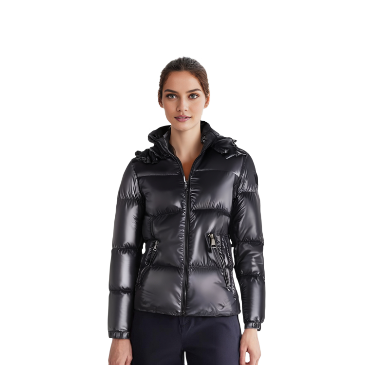 (Women) Moncler Fourmines  Black Hooded Down Jacket I20931A00107539AQ 圖 6
