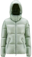 (Women) Moncler Fourmines FW22 Green Short Hooded Down Jacket Winter Coat H20931A00049539AQ80B (Women) Moncler Fourmines FW22 Green Short Hooded Down Jacket Winter Coat H20931A00049539AQ80B